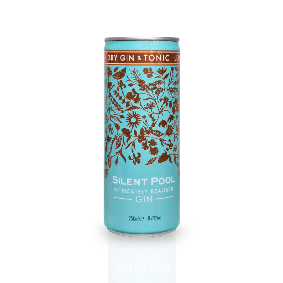 Silent Pool Gin Cool Bag with 6 G&T Cans