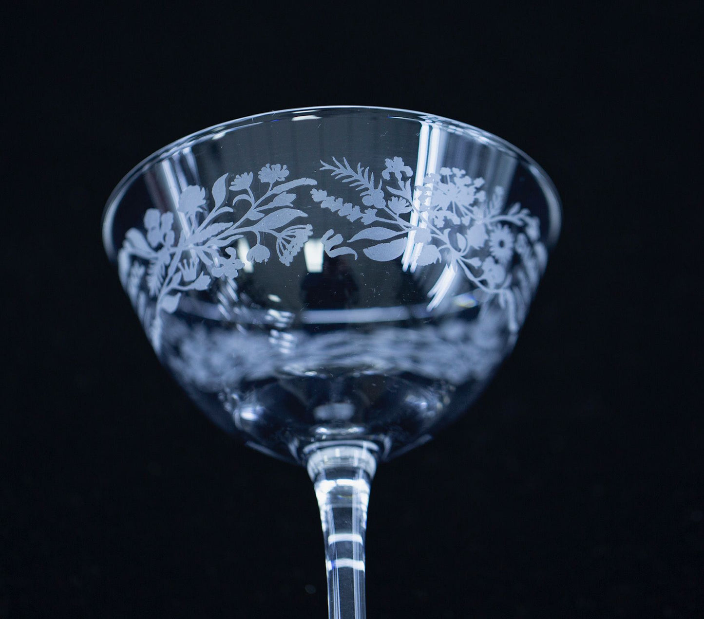 Silent Pool Nick & Nora Glass Set of 2