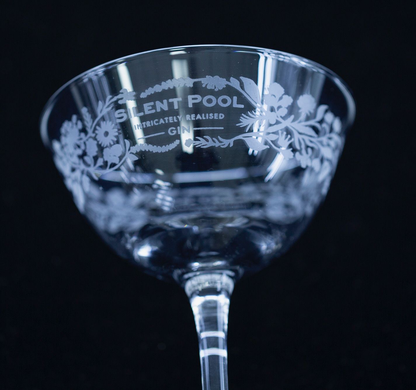 Silent Pool Nick & Nora Glass Set of 2