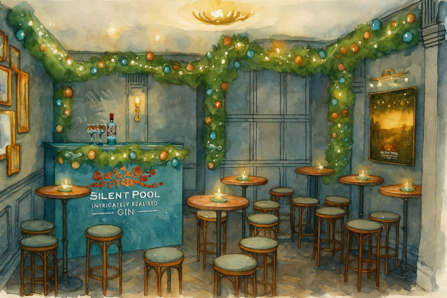 Winter Townhouse Silent Pool Gin Martini Masterclass