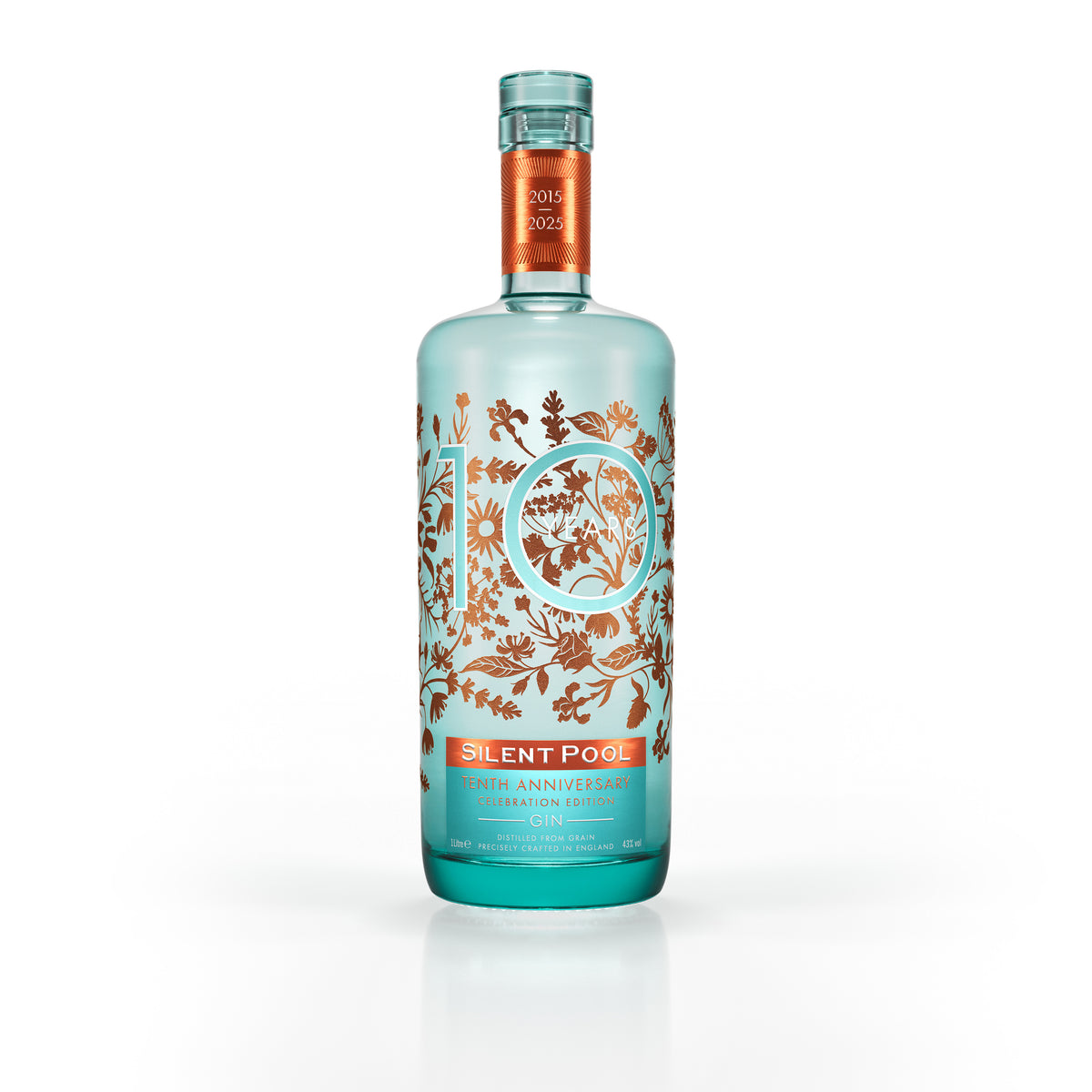 Silent Pool Tenth Anniversary Celebration Edition Gin with 