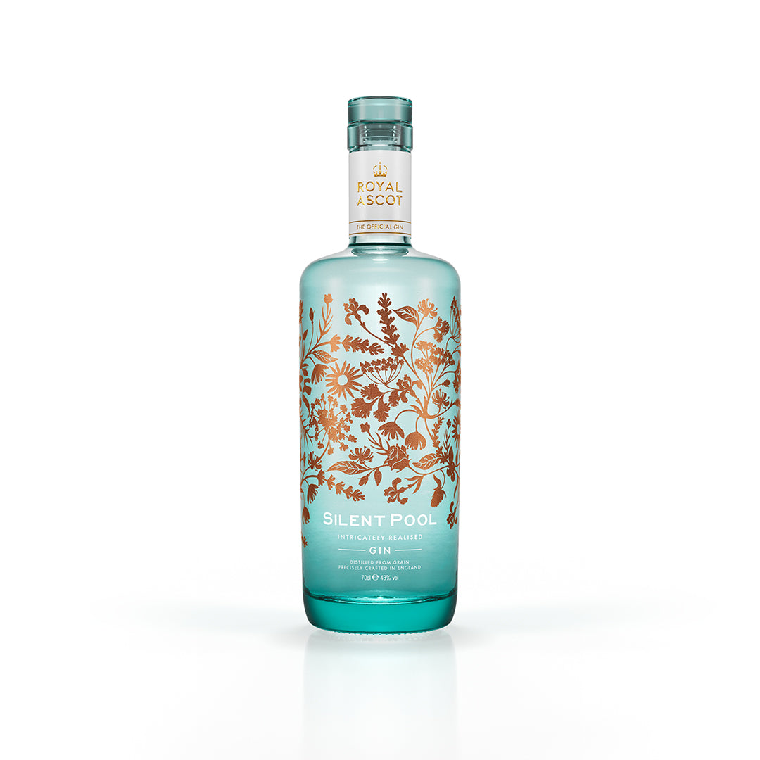 Silent Pool Royal Ascot Gin with complimentary Raspberry & Peppermint Aroma Garnish