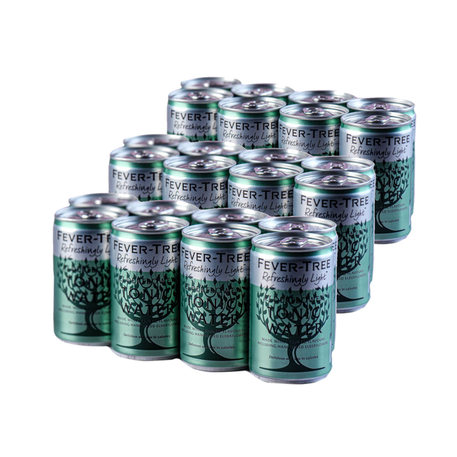 Fever Tree Elderflower Tonic - 24 cans