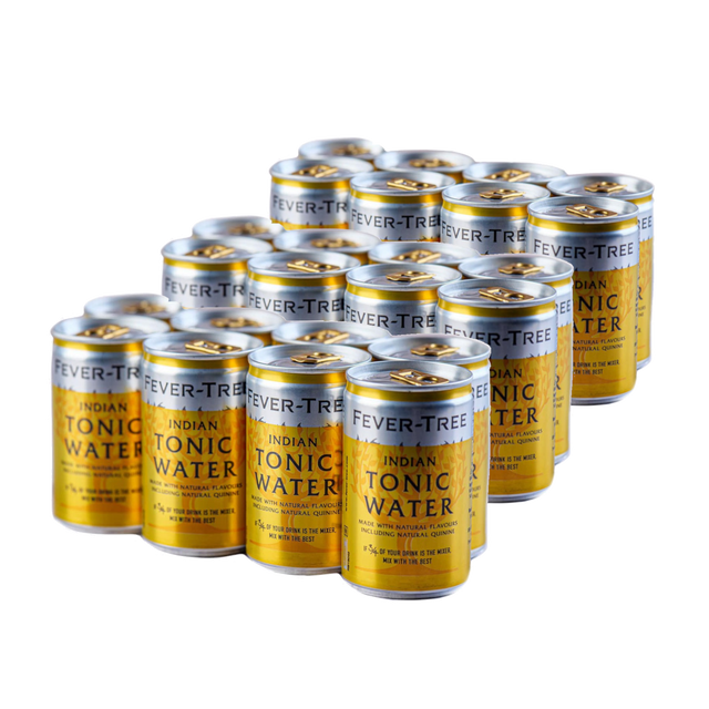 Fever Tree Indian Tonic Water - 24 cans