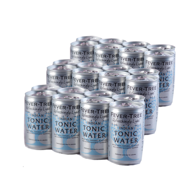 Fever Tree Light Tonic Water - 24 cans