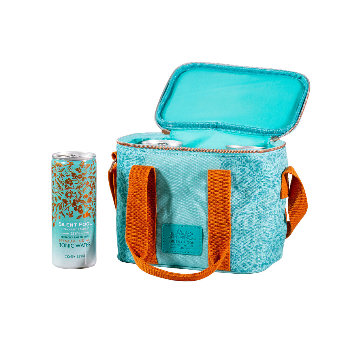 Silent Pool Gin Cool Bag with 6 G&T Cans